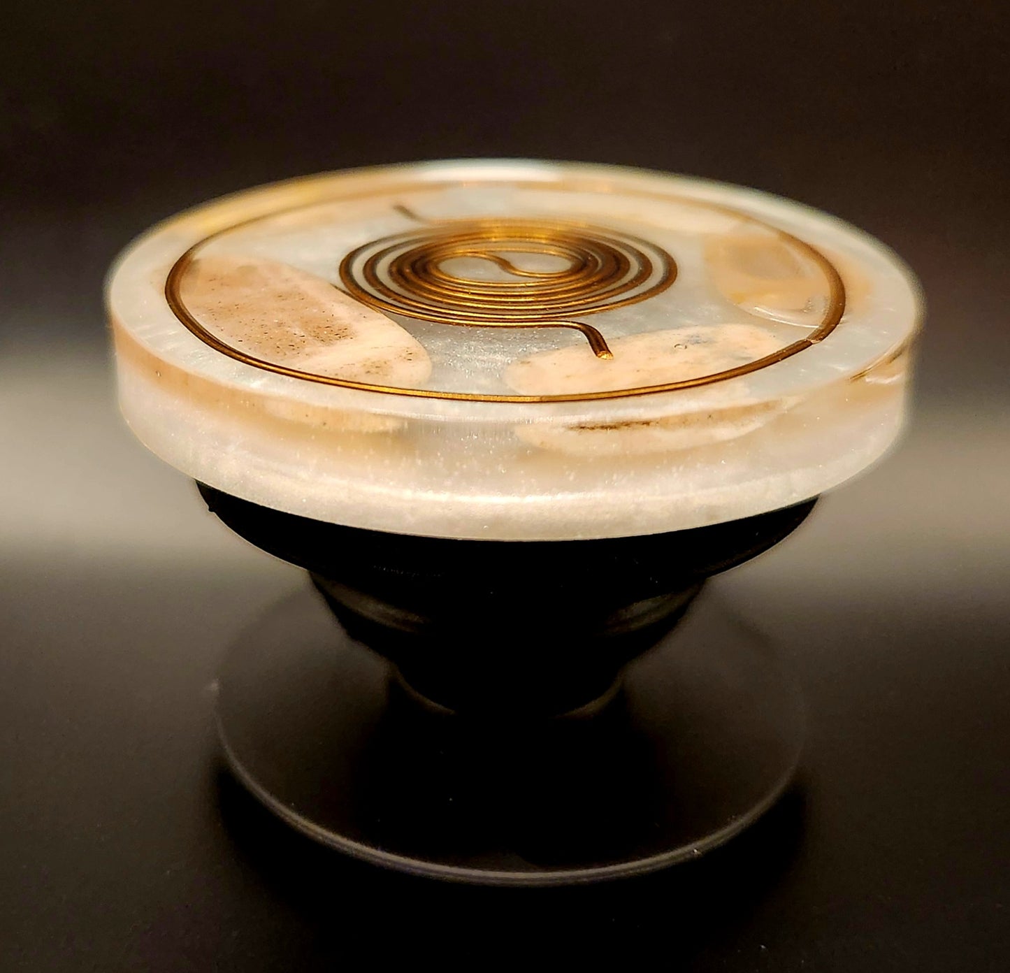 Sunstone Orgonite Phone Guardian