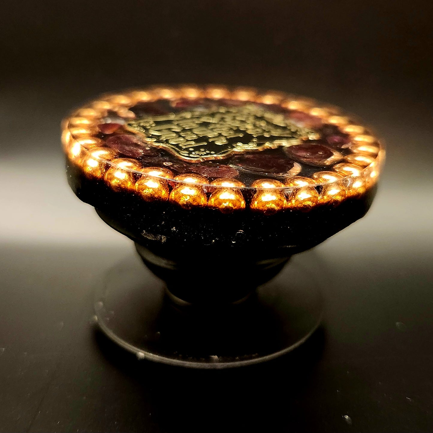 Garnet HP Orgonite Phone Guardian