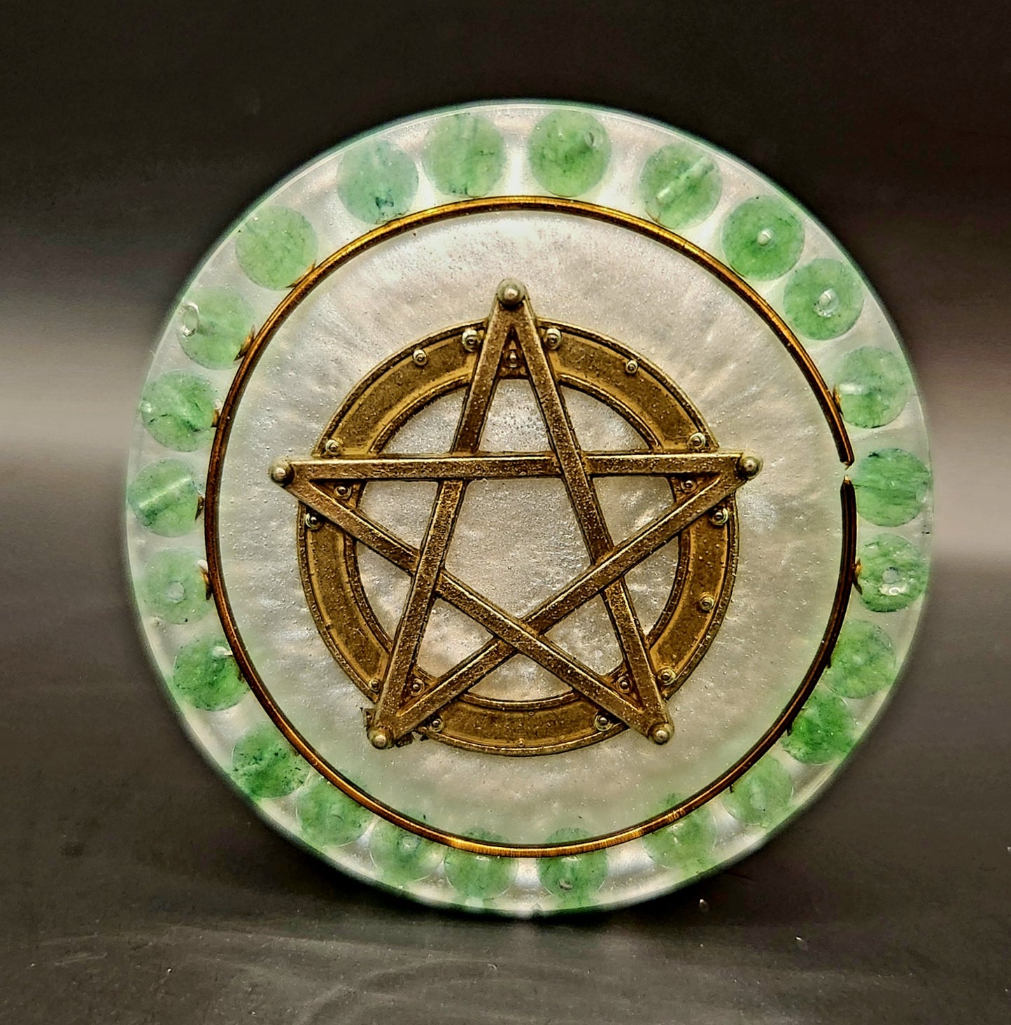 Aventurine Orgonite Phone Guardian