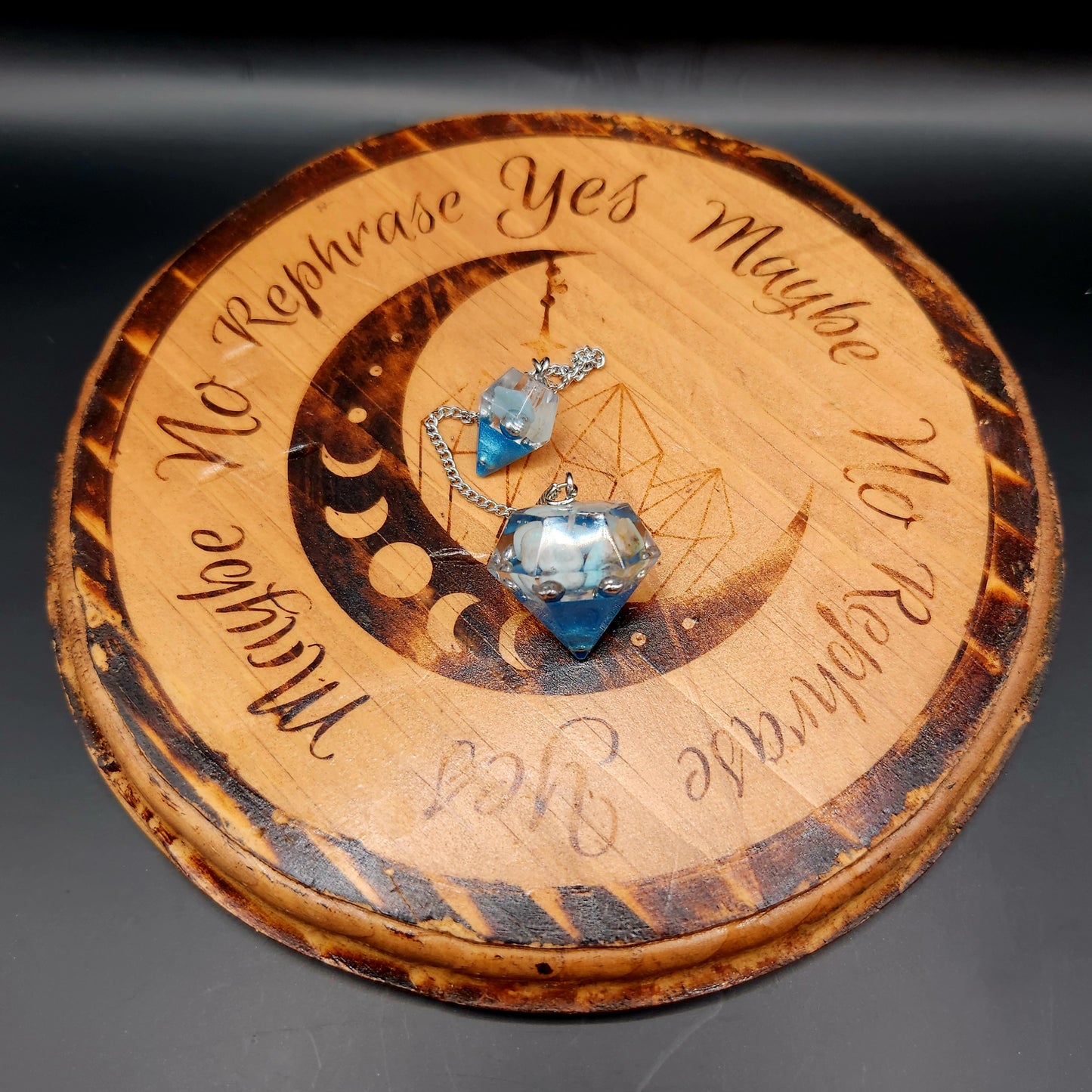 Amazonite Orgonite Pendulum