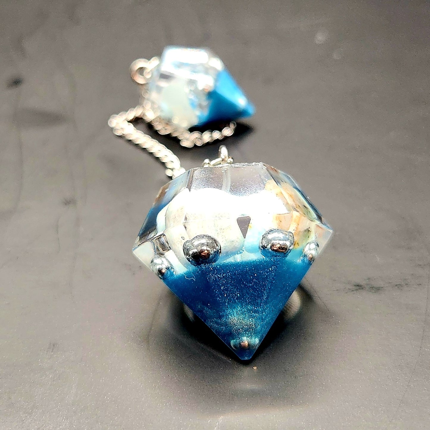 Amazonite Orgonite Pendulum