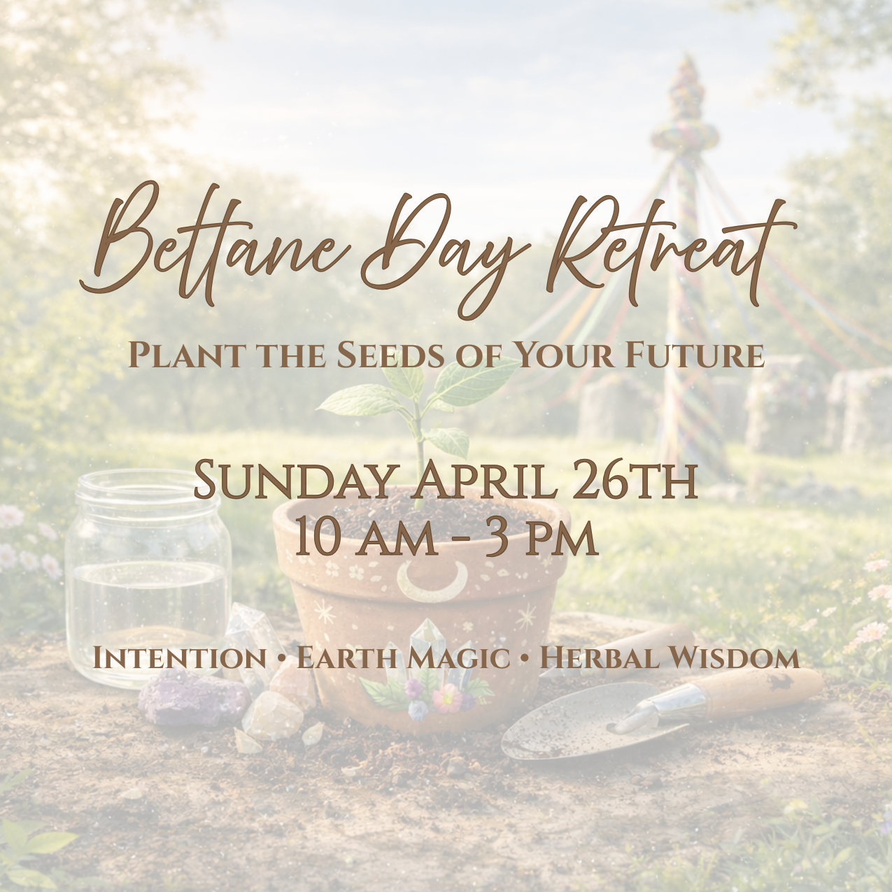 Beltane Day Retreat: Plant the Seeds of Your Future