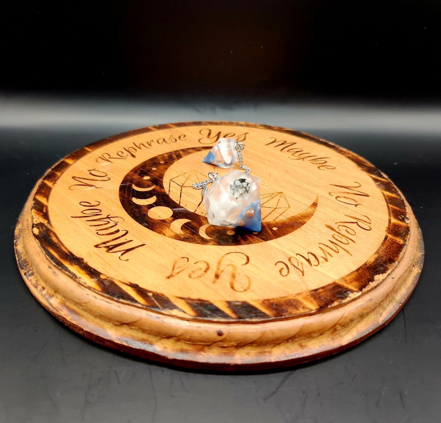 Moonstone Orgonite Pendulum