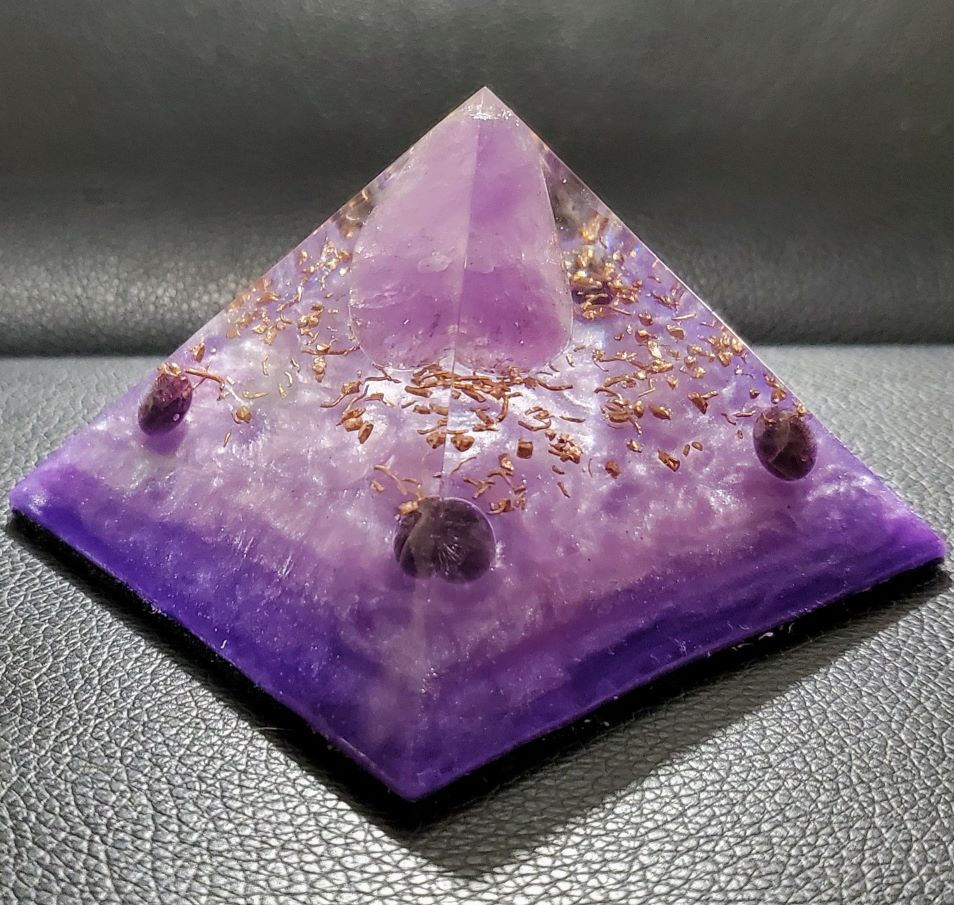 Custom Large Orgonite Pyramid