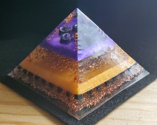 Custom Large Orgonite Pyramid