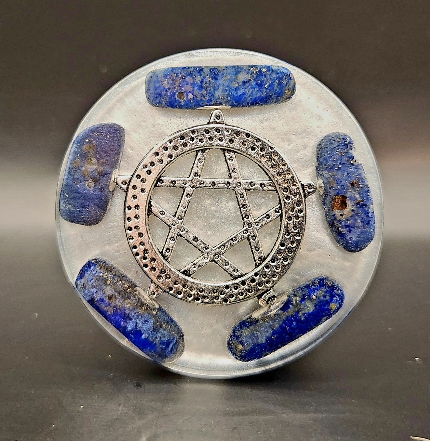 Lapis Lazuli Orgonite Phone Guardian