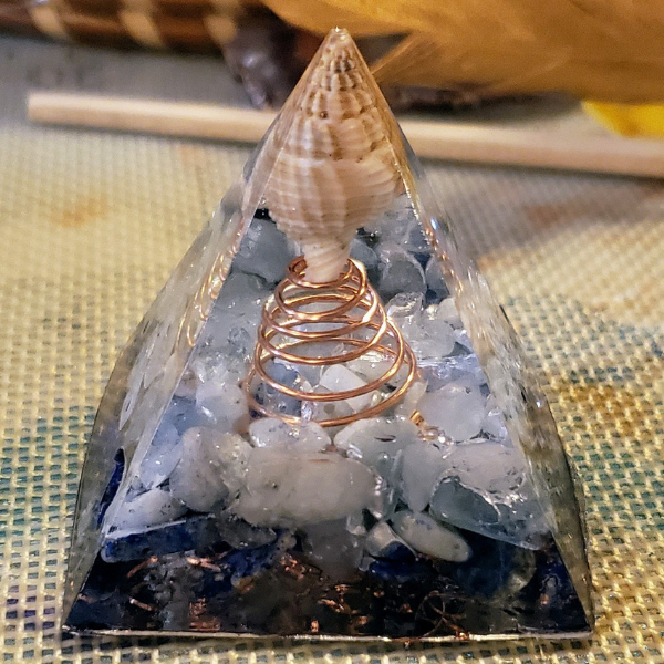 Custom Small Orgonite Pyramid