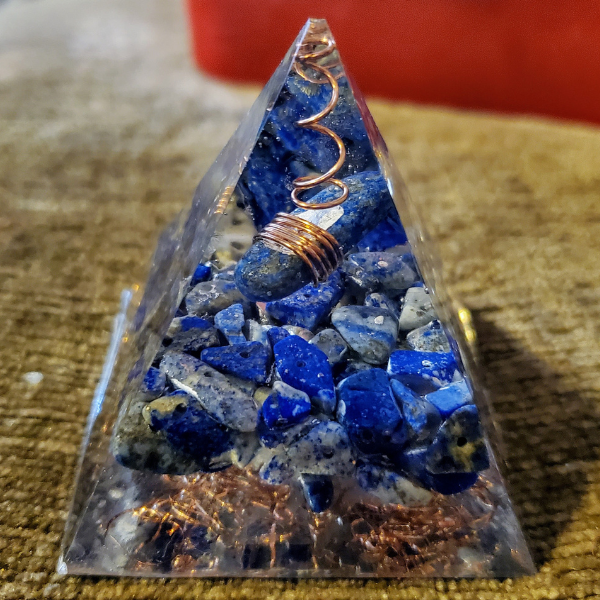 Custom Small Orgonite Pyramid