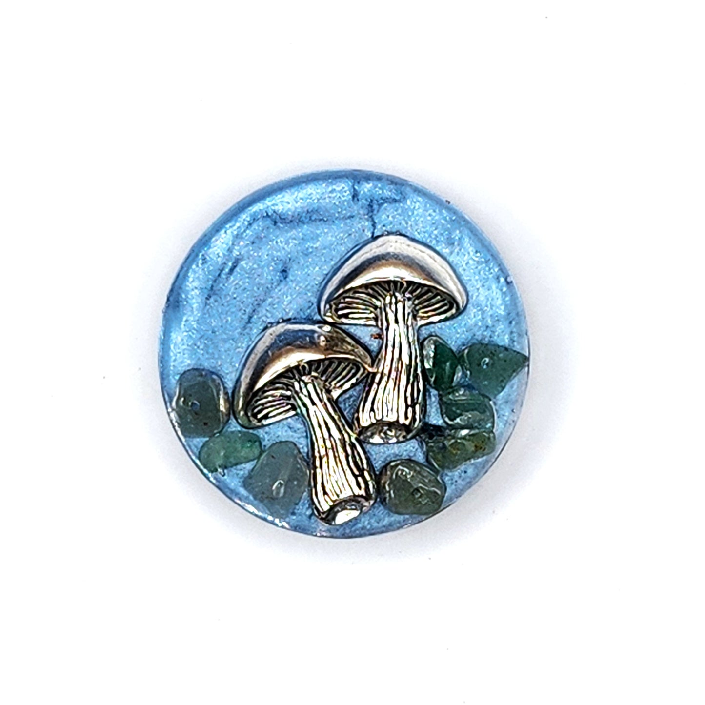 Aventurine Mushroom Orgonite Phone Guardian