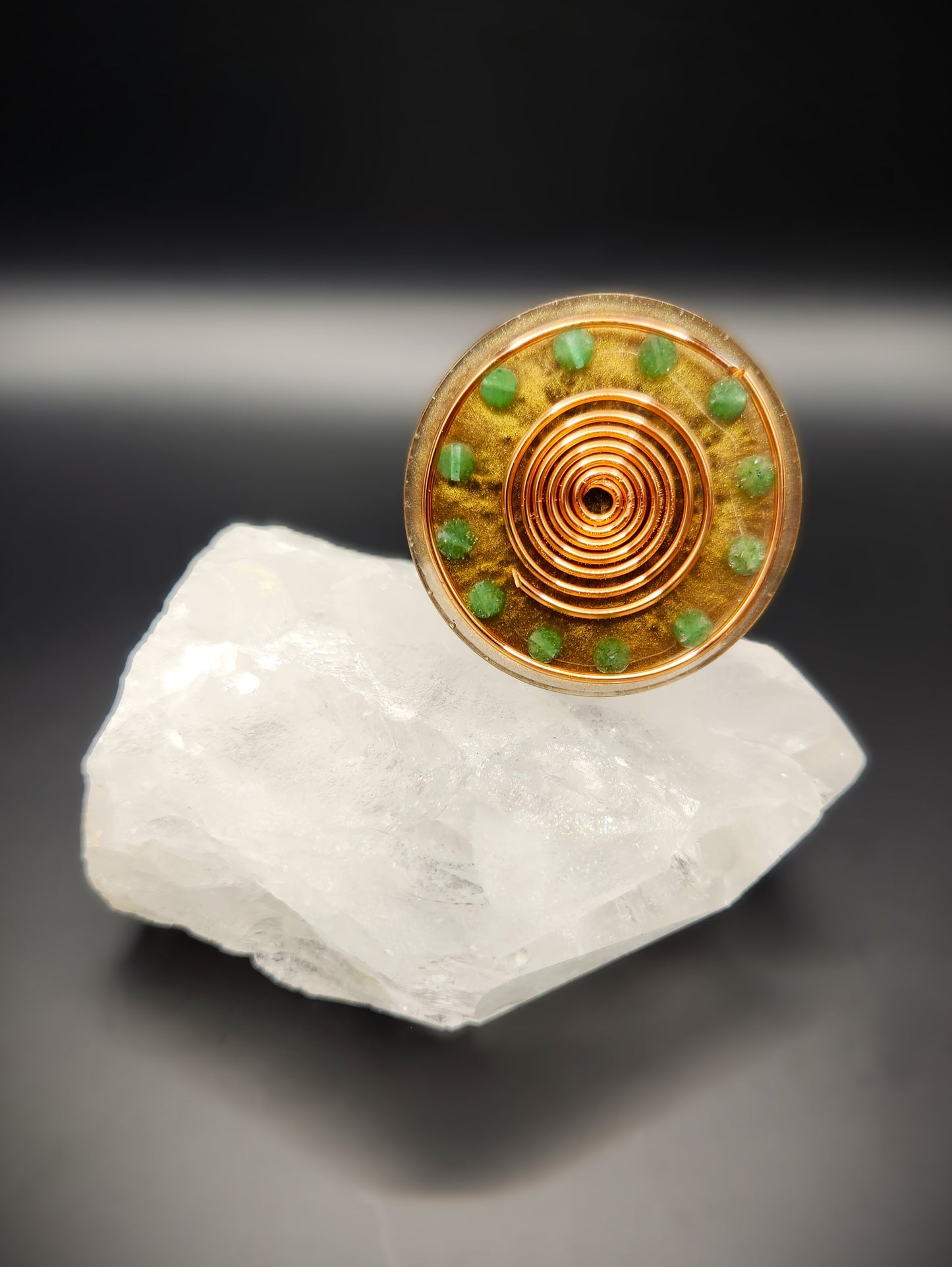 Aventurine Orgonite Phone Guardian