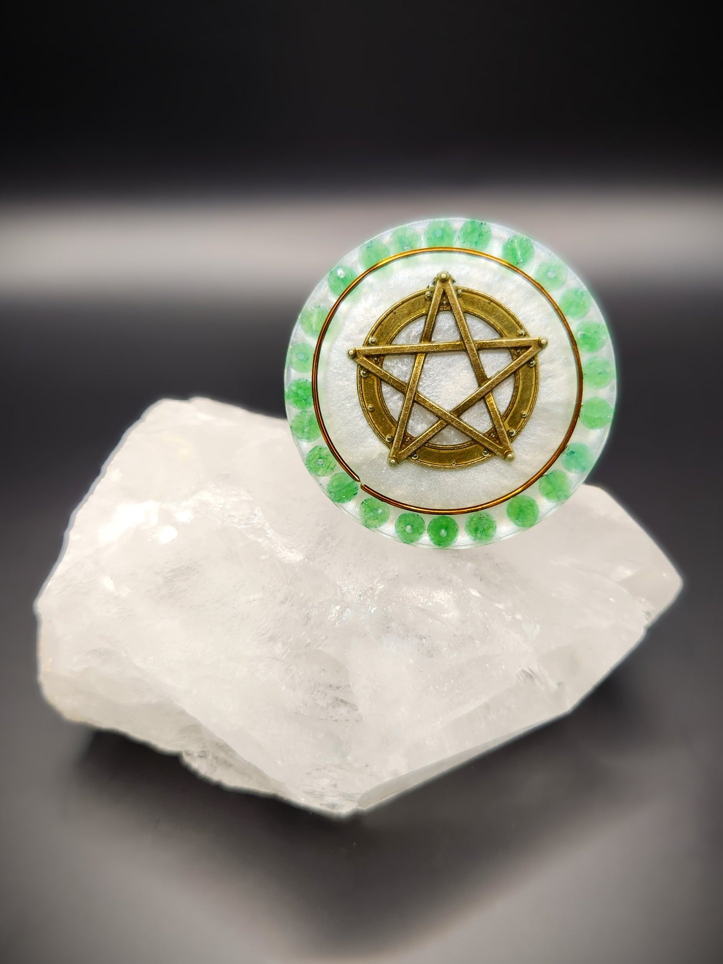 Aventurine Orgonite Phone Guardian