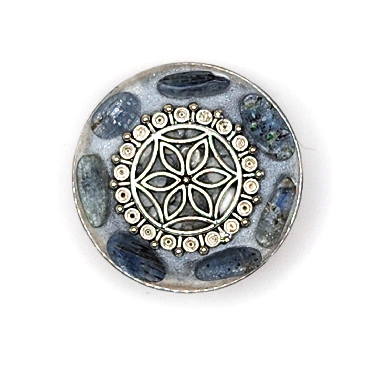 Blue Kyanite Orgonite Phone Guardian