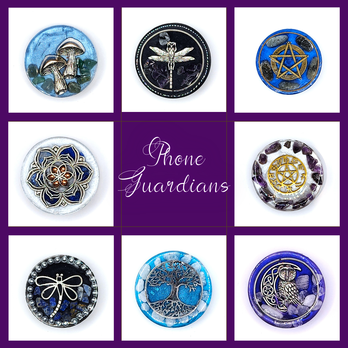 Custom Orgonite Phone Guardian