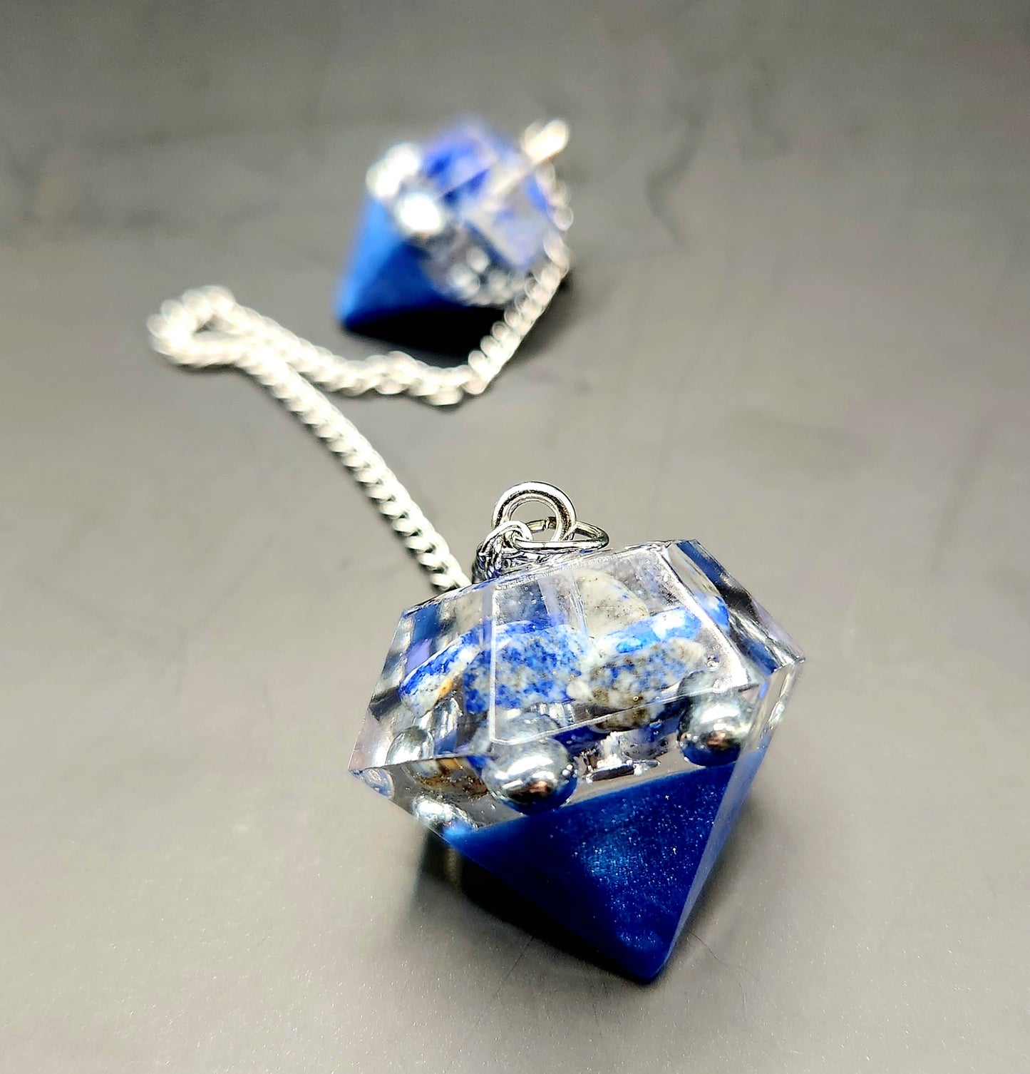 Lapis Lazuli Orgonite Pendulum