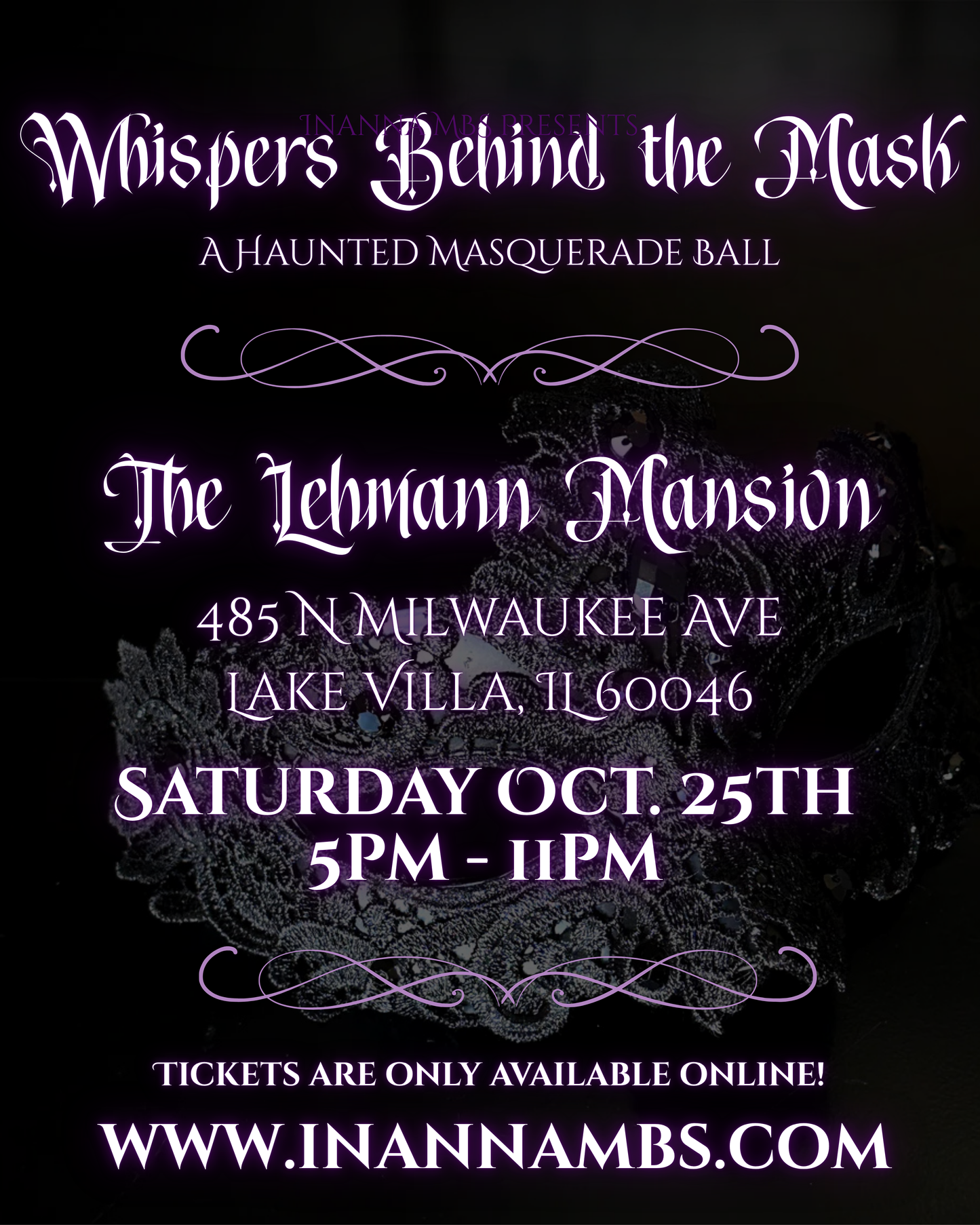 Whispers Behind the Mask - Admit ONE