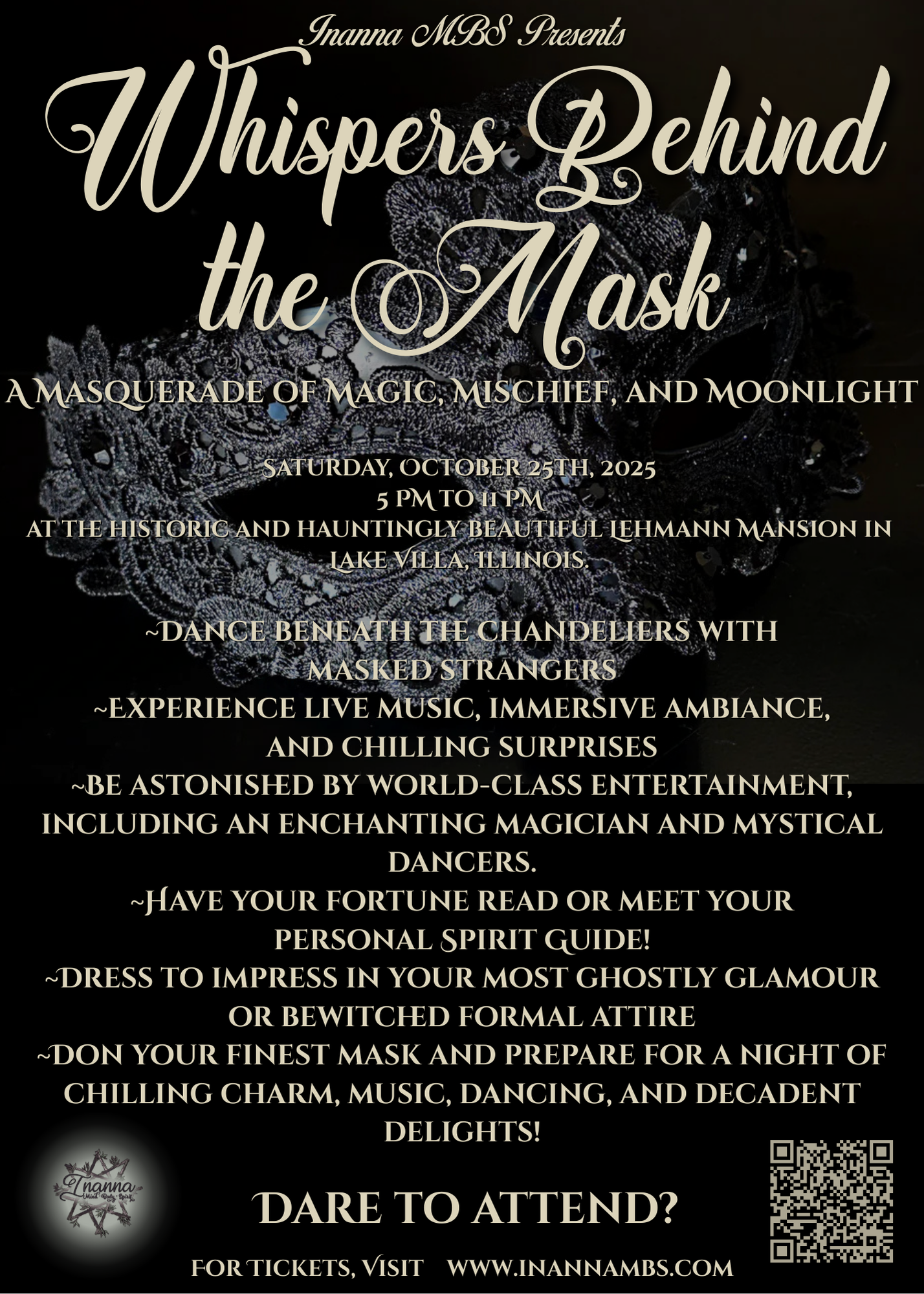 Whispers Behind the Mask - Admit ONE
